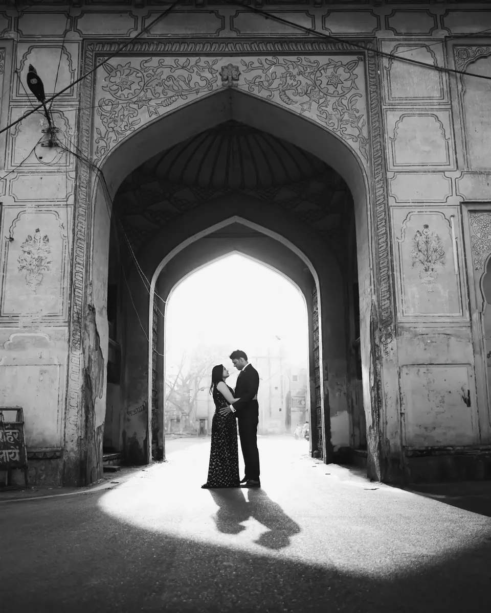 Wedding portrait photographed by Singh Digital Films in Varanasi